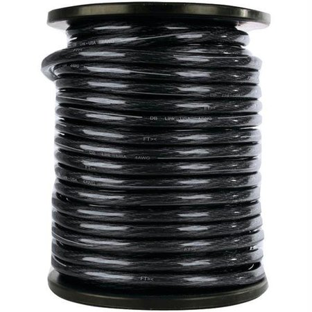 DB LINK Db Link Stgw4Bk100Z Soft Touch Power Wire - 4-Gauge  Black  100-Ft Roll STGW4BK100Z